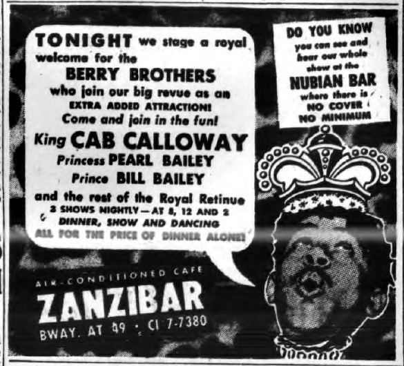 1945 0629 NY Sun Zanzibar Ad King Cab Calloway and Berry Brothers.png