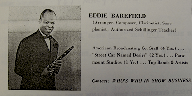 BAREFIELD Eddy 1951