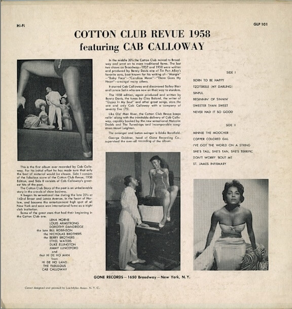 33T Cotton Club Revue 1958 GONE Back.jpg