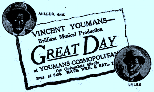 Great Day with Miller and Lyles 1929 1106 Variety.png