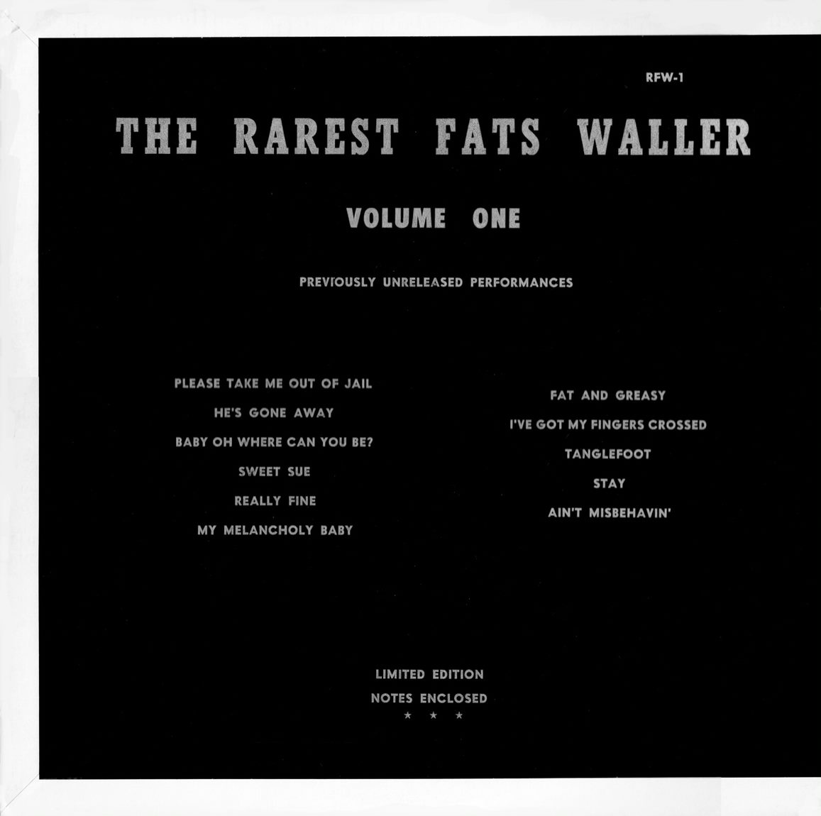 STAY Elizabeth Handy and Fats Waller Lp RFW-1 #2 fc.jpg