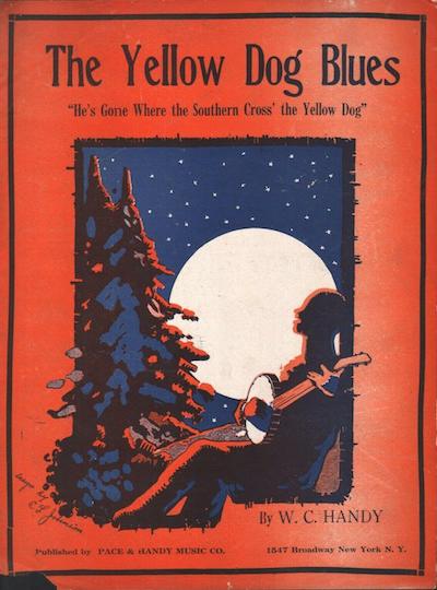 42 St Louis Blues 1958 Yellow Dog Blues vintage sheet music.jpg