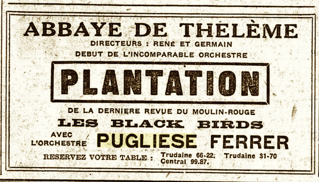1929 1102 Intransigeant - Abbaye de Theleme Plantation débuts ADS.png