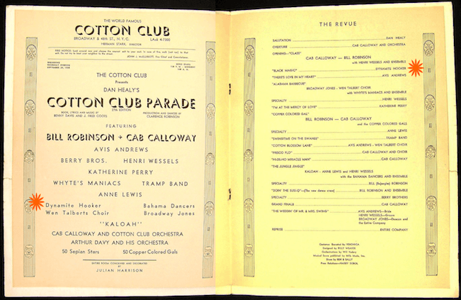 1936 09 Cotton Club Menu Dynamite Hooker.png