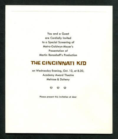 61 Cincinnati Kid special screening invitation.jpg