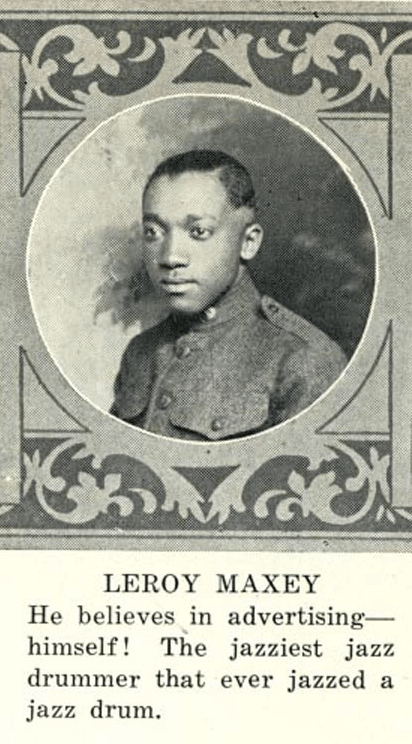 1922 Leroy Maxey Lincolnian yearbook.png