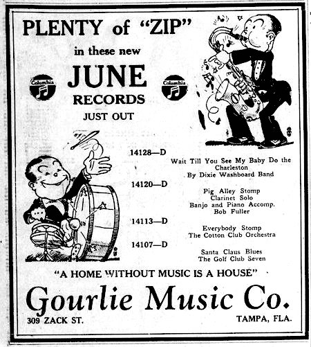 1926 0521 COTTON CLUB ORCHESTRA The_Tampa_Tribune_record AD.jpg