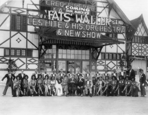 31 1935 0317 Sebastians Cotton Club with Fats Wall