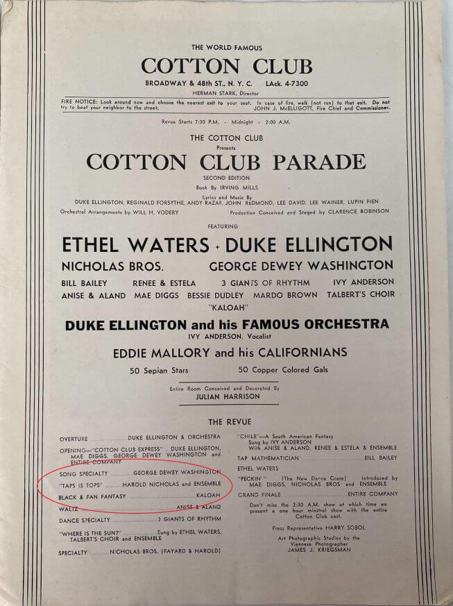 48 1937 0317 Cotton Club Parade 2nd editon REVISED program circle.jpg