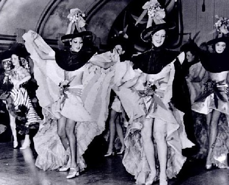 Zanzibeauts, chorus girls at the Zanzibar Cafe, broadway