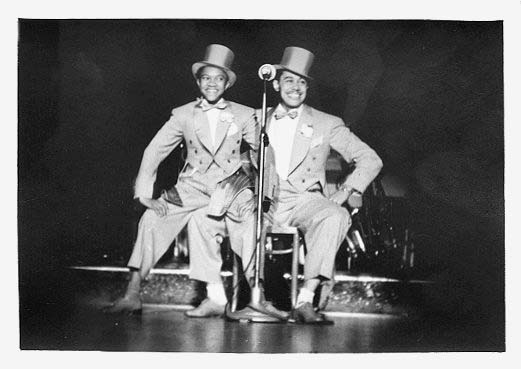 Cab Calloway and Harold Nicholas Cotton Club