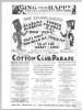 1934, Publicité pour revue du Cotton Club