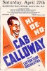 1930's, Affiche pour un concert dans l'état de New York