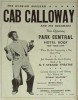 1943, Affiche pour un concert à l'hôtel Park Central, New York