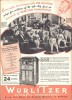 1938, USA, pour les appareils WURLITZER