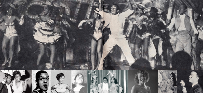 The Cast of The 1957 Cotton Club revue
