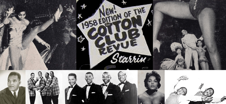 The Cast of The 1958 Cotton Club Revue