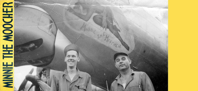 Minnie The Moocher in the British aviation