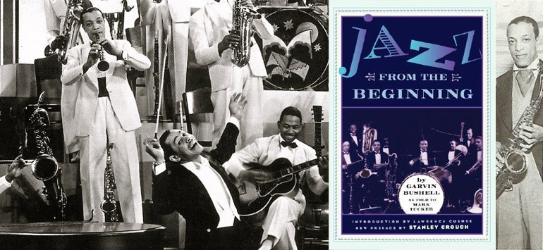 “Jazz From The Beginning” by Garvin BUSHELL (1988) 1/2