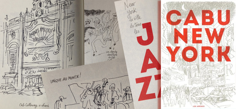 “Cabu New York”: sketches from the Big Apple