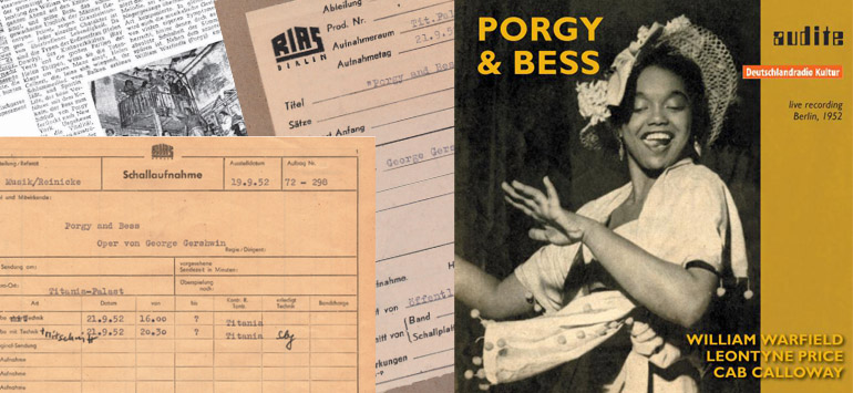 Another CD release of “Porgy & Bess” by AUDITE