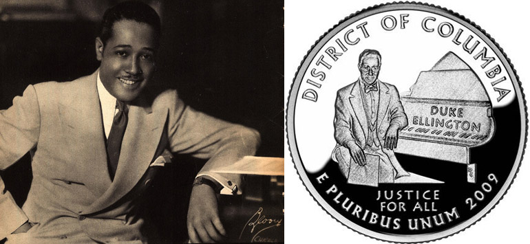 Duke Ellington on a quarter!