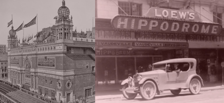 Memory tour of Manhattan Theaters: HIPPODROME