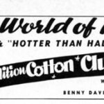 1933, Publicité dans une partition pour la revue du Cotton Club