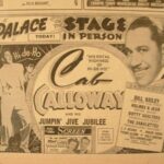 1944, Annonce pour un concert à Fort Wayne, Texas