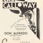 1947, Publicité pour un concert à Hollywood, Californie