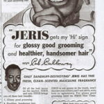 1951, USA, pour la lotion capillaire JERIS