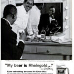 1960, USA, bière Rheingold