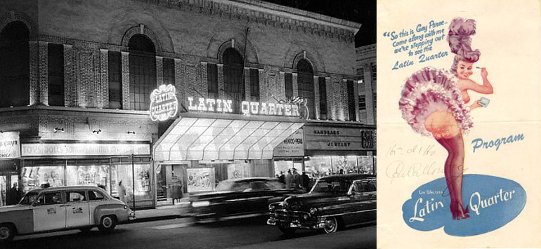 Memory tour of Manhattan Theaters: The Latin Quarter